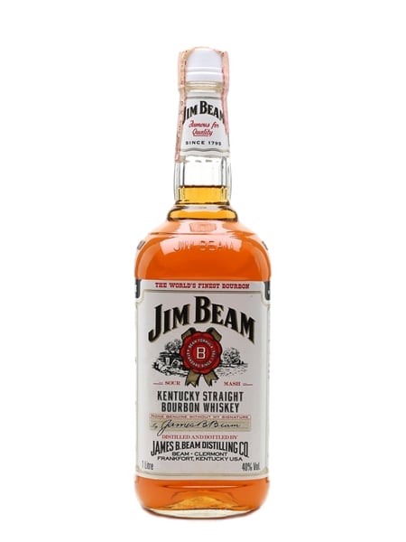 Jim Beam White Label Bottled 1990s 100cl / 40%