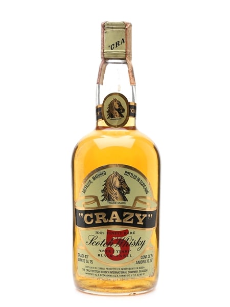 Crazy Horse 5 Year Old Finest Rare Bottled 1970s -  Riccadonna 75cl / 43%