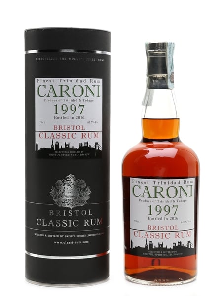 Caroni 1997 Finest Trinidad Rum Bottled 2016 - Bristol Spirits 70cl / 61.5%