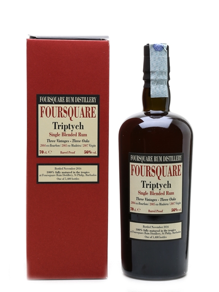 Foursquare Triptych Velier 70cl / 56%