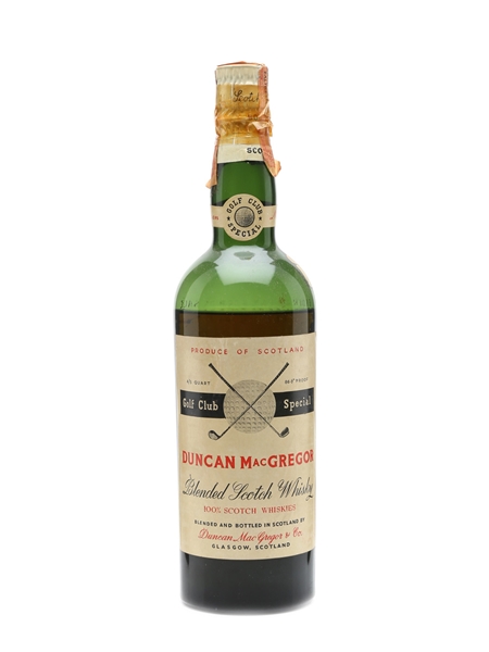 Duncan MacGregor Bottled 1940s 75cl