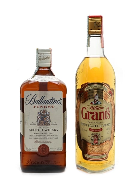 Ballantine's Finest & Grant's Family Reserve  2 x 70cl / 40%