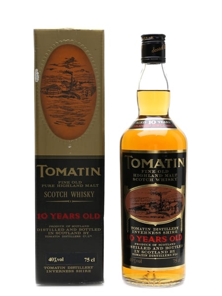 Tomatin 10 Year Old Bottled 1980s 75cl / 40%