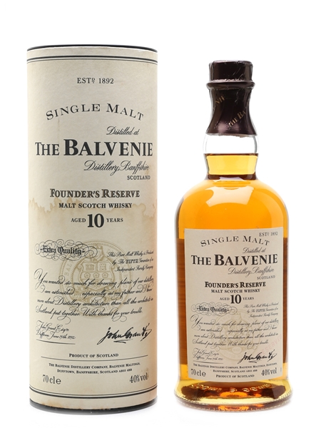 Balvenie 10 Year Old Founder's Reserve 70cl / 40%