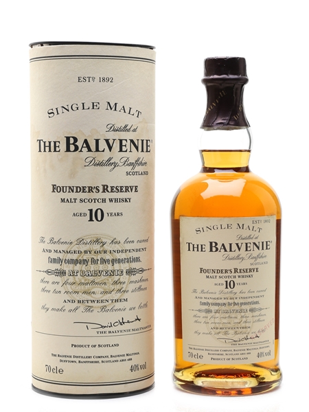 Balvenie 10 Year Old Founder's Reserve 70cl / 40%