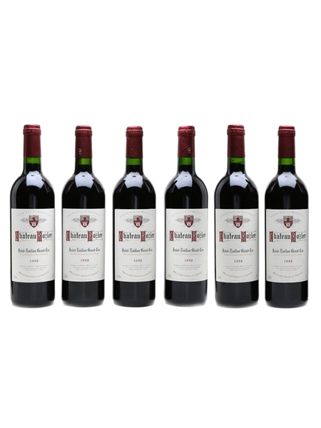 Chateau Rozier 1998 Saint Emilion Grand Cru 6 x 75cl / 12.5%