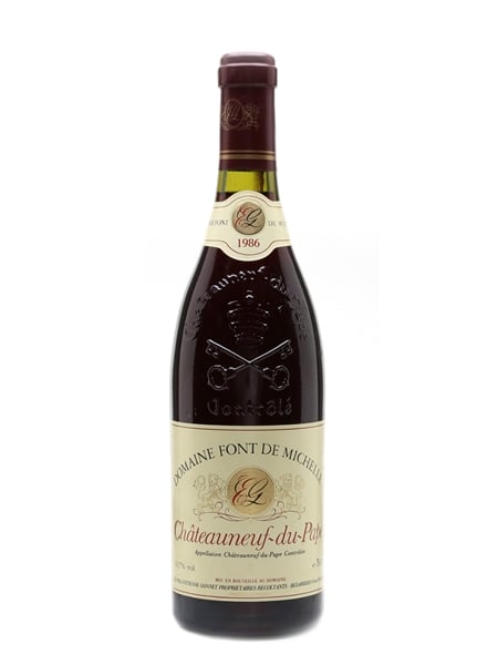 Domaine Font De Michelle 1986 Chateauneuf Du Pape 75cl / 13.7%