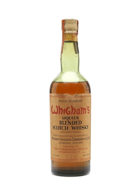 Whigham's Blended Scotch Bottled 1940s 75cl / 43.4%