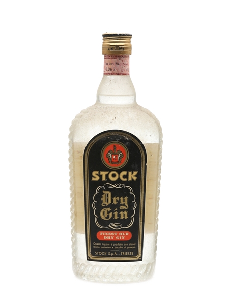 Stock Dry Gin Bottled 1950s 75cl / 45%