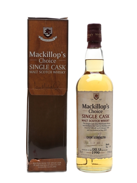 Caol Ila 1990 Mackillop's Choice Cask Strength 70cl / 57.9%