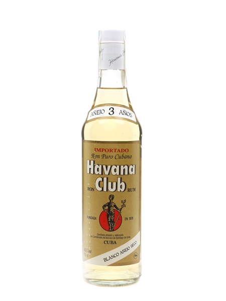 Havana Club Blanco Anejo Seco 3 Year Old Bottled 1990s 70cl / 40%