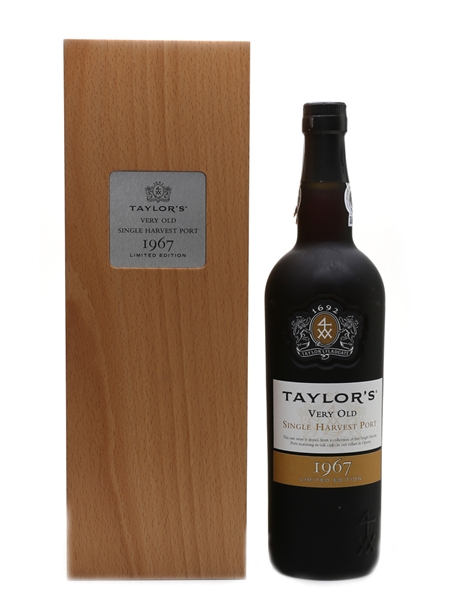 Taylor's Very Old 1967 Single Harvest Port  75cl / 20.5%