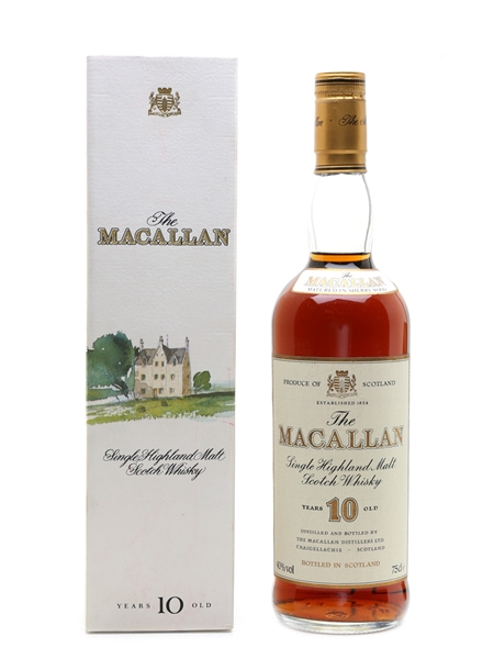 Macallan 10 Year Old Bottled 1980s 75cl / 40%