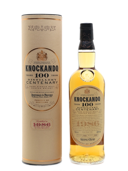 Knockando 1986 Centenary Bottled 1998 70cl / 40%