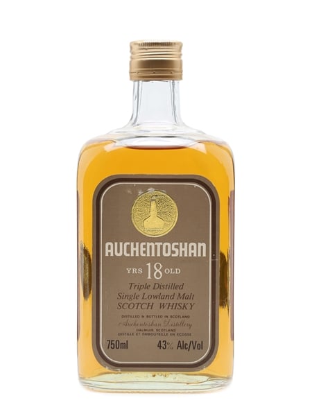 Auchentoshan 18 Years Old Bottled 1980s 75cl / 43%