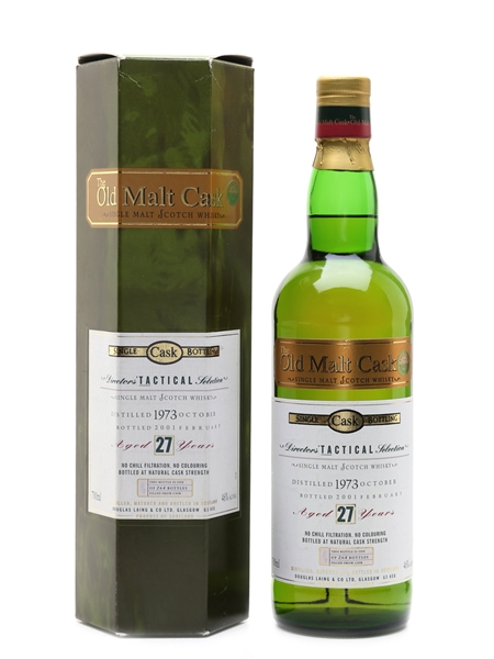 Tactical (Talisker) 1973 27 Year Old The Old Malt Cask Bottled 2001 - Douglas Laing 70cl / 46%