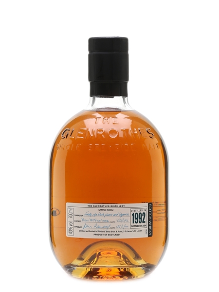 Glenrothes 1992 Bottled 2004 70cl / 43%