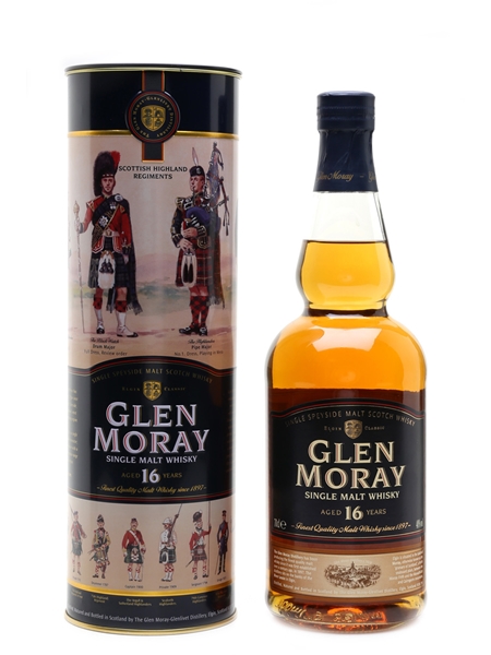 Glen Moray 16 Year Old Scottish Highland Regiments 70cl / 40%