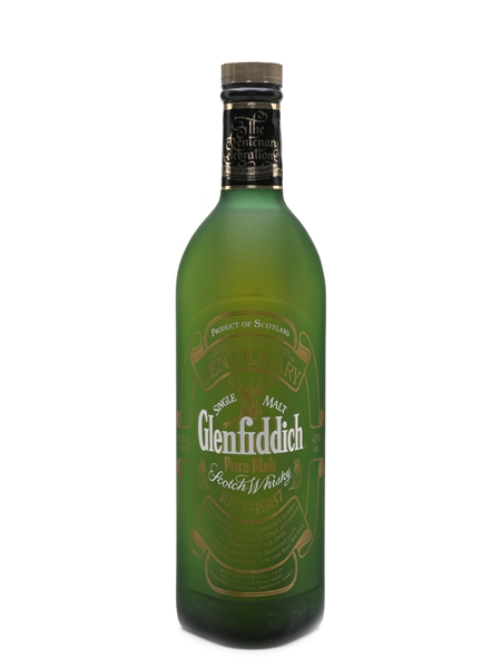 Glenfiddich Pure Malt Centenary Bottled 1986 75cl / 43%