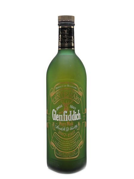 Glenfiddich Pure Malt Centenary Bottled 1986 75cl / 43%