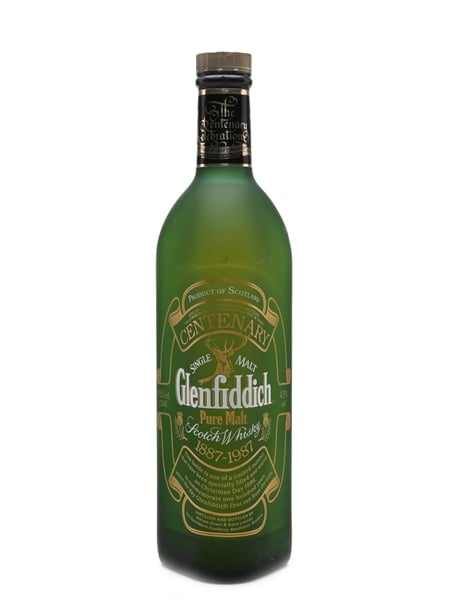 Glenfiddich Pure Malt Centenary Bottled 1986 75cl / 43%