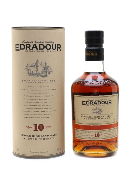 Edradour 10 Year Old Old Presentation 70cl / 40%