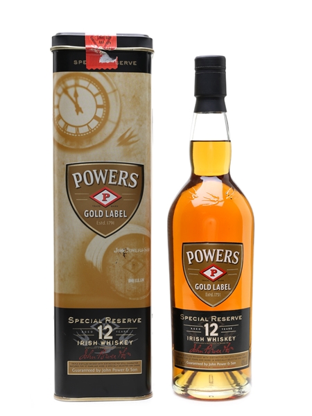 Powers 12 Year Old Gold Label  70cl / 40%