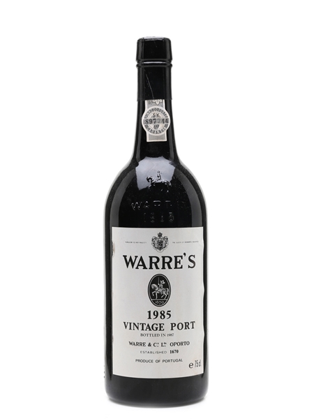 Warre's 1985 Vintage Port Bottled 1987 75cl / 20%