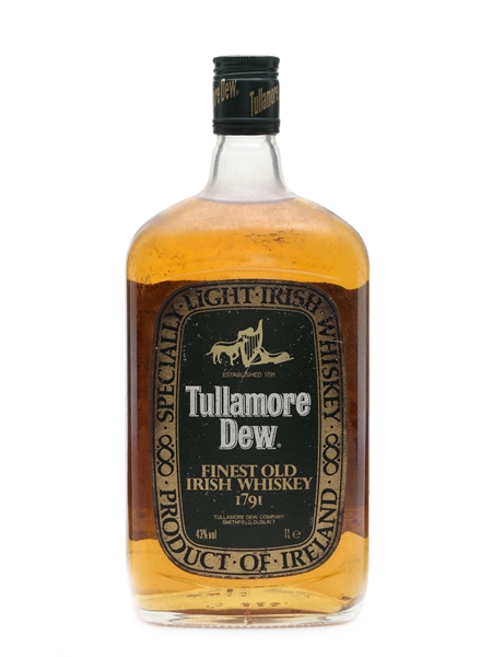 Tullamore Dew Bottled 1980s 100cl / 43%