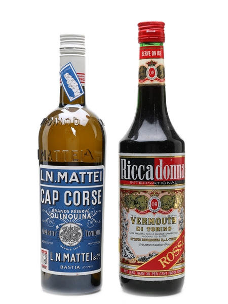 L N Mattei Cap Corse & Riccadonna  2 x 75cl / 17%