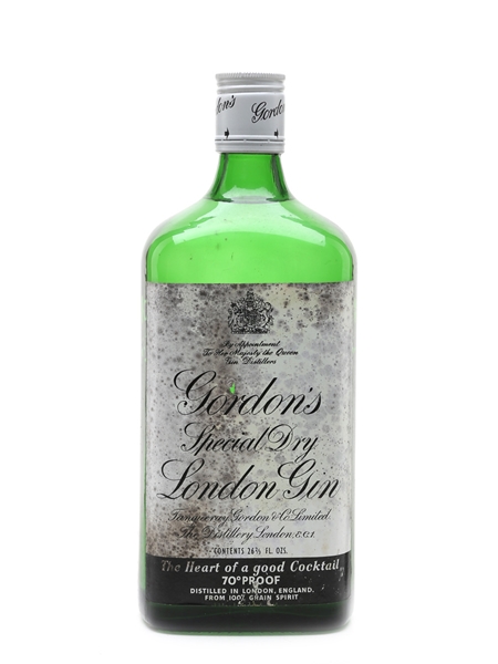 Gordon's Special Dry London Gin Bottled 1970s 75.7cl / 40%