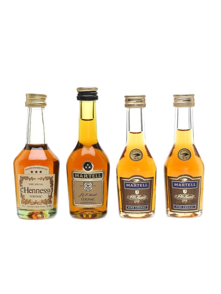 Hennessy & Martell  4 x 3cl-5cl / 40%