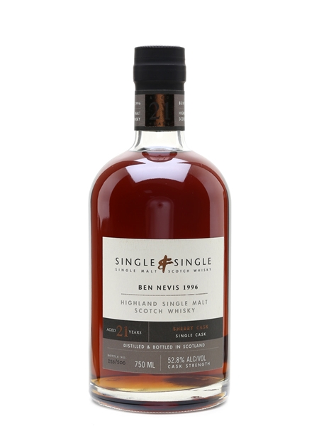 Ben Nevis 1996 21 Year Old - Single & Single 75cl / 52.8%