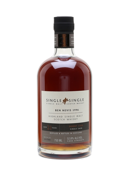 Ben Nevis 1996 21 Year Old - Single & Single 75cl / 52.8%