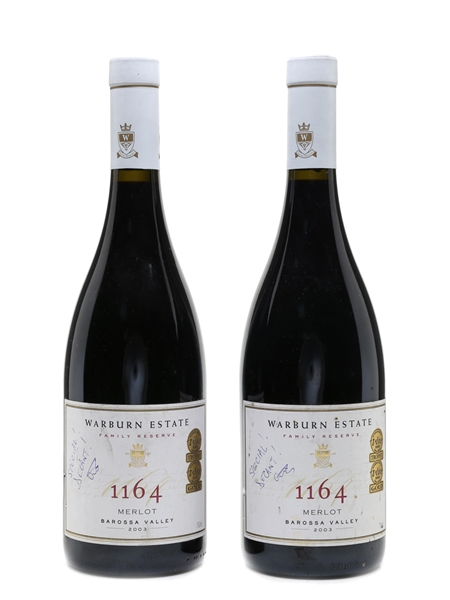 Warburn Estate 1164 Merlot 2003 Barossa Valley 75cl / 14%