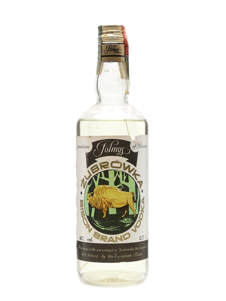 Zubrowka Bison Brand Vodka Bottled 1990s - Rinaldi 70cl / 40%