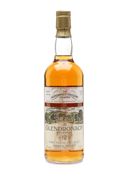 Glendronach 12 Year Old Original Bottled 1980s 75cl / 40%