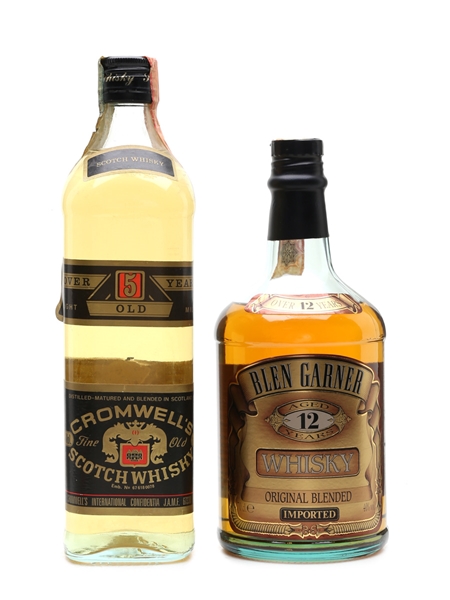 Blen Garner & Cromwell's Bottled 1980s &1990s 2 x 70cl / 40%