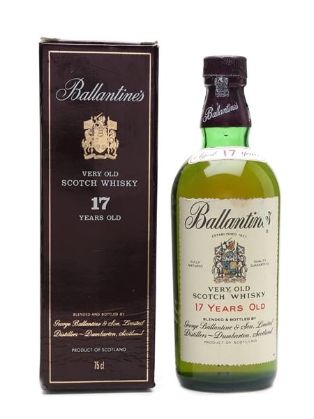 Ballantine's 17 Year Old Bottled 1980s 75cl