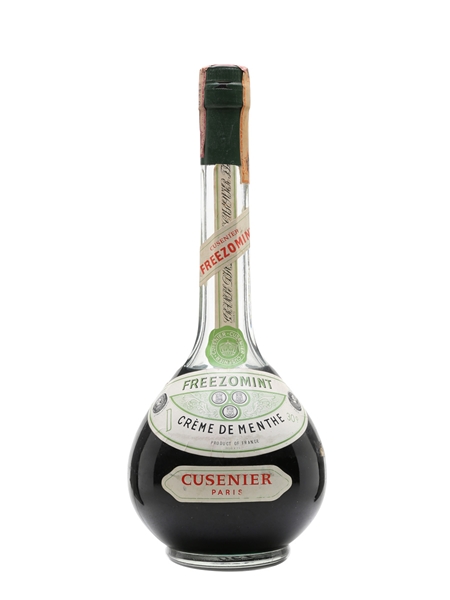 Cusenier Freezomint Creme De Menthe Bottled 1960s - Silva 75cl / 30%