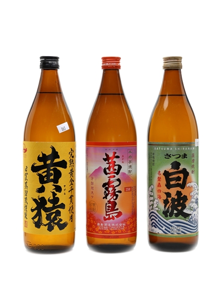 Assorted Japanese Shochu  3 x 90cl