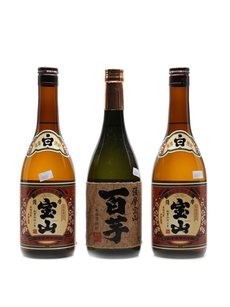 Assorted Japanese Shochu  3 x 90cl