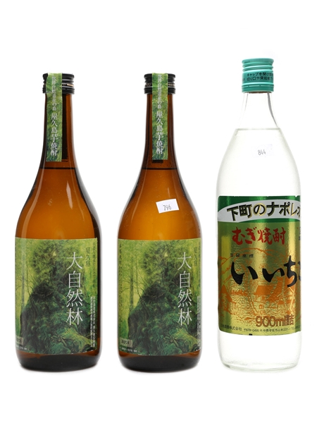 Assorted Japanese Shochu  3 x 90cl