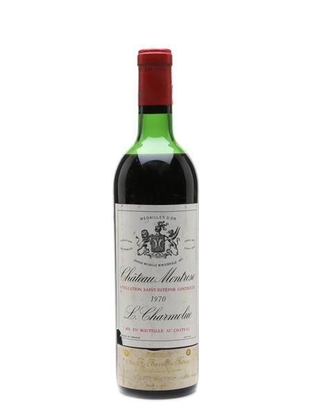 Chateau Montrose 1970 Saint Estephe 75cl