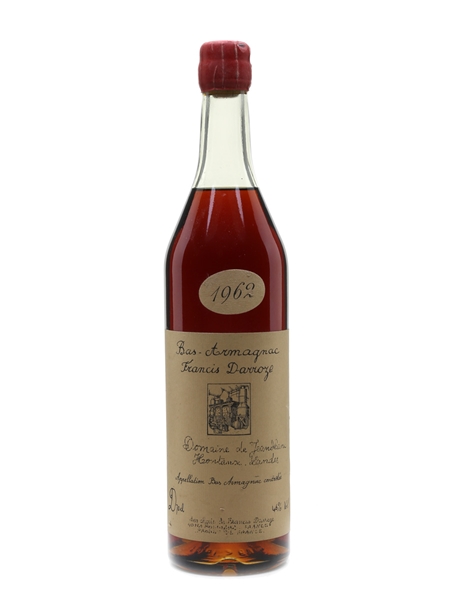 Domaine De Jeanblanc 1962 Bas Armagnac Darroze - Bottled 1996 70cl / 46%