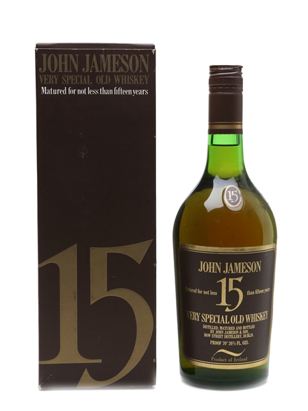 Jameson 15 Year Old Bottled 1970s 75.7cl / 40%