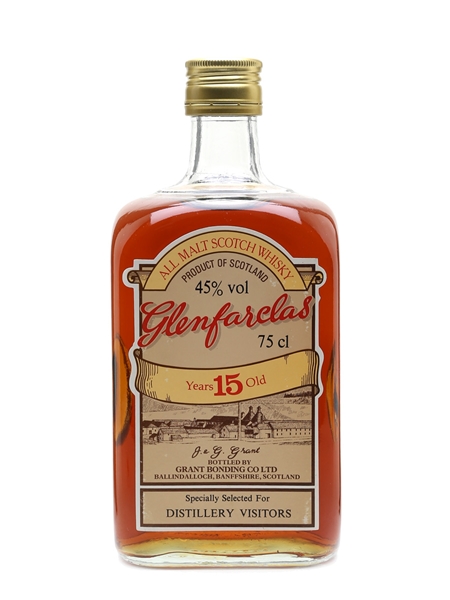 Glenfarclas 15 Year Old Bottled 1979-1980s - Distillery Visitors 75cl / 45%