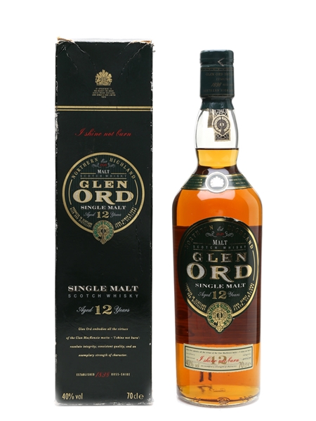 Glen Ord 12 Year Old Bottled 1990s 70cl / 40%