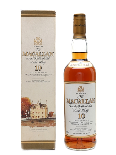 Macallan 10 Year Old Bottled 1990s 70cl / 40%