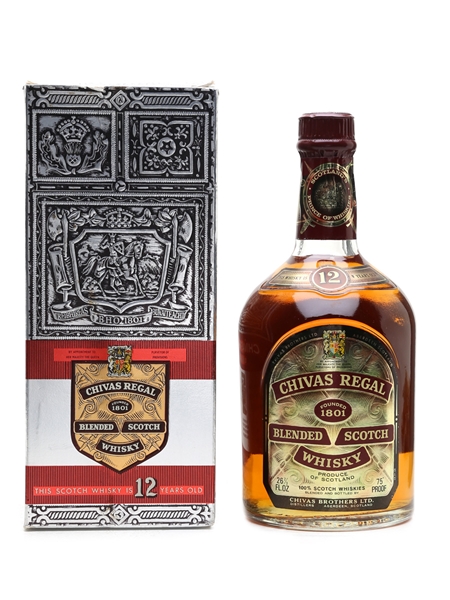 Chivas Regal 12 Year Old Bottled 1970s 75.7cl / 43%